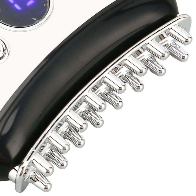 Electric Meridian Massage Brush 16 Gears Hot Compress Microcurrent Body
