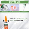 WOUSEDO 24 X 3g Super Glue Clear, Strong Adhesive,Super Glue