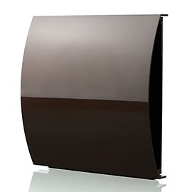 VENTS 4 inch Brown Outside Tumble Dryer Vent Cover Ducting Ventilation System 100 mm Wall Wind Sound Baffle Grille for Single Room Heat Recovery Systems MVHR MEV