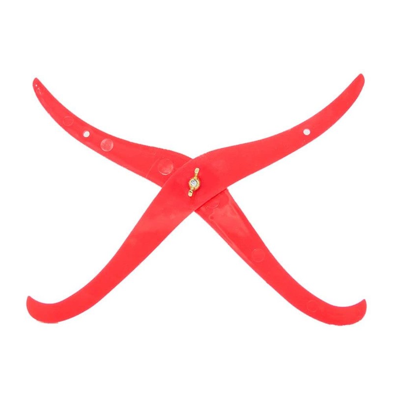 HomeSoGood Clay Pottery Measuring Tool Arc Plastic Caliper Inner and