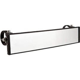 Axia Alloys MOD12PRVM-BK 12" Panoramic Rearview Mirror w/ 0.5" Arms- Black