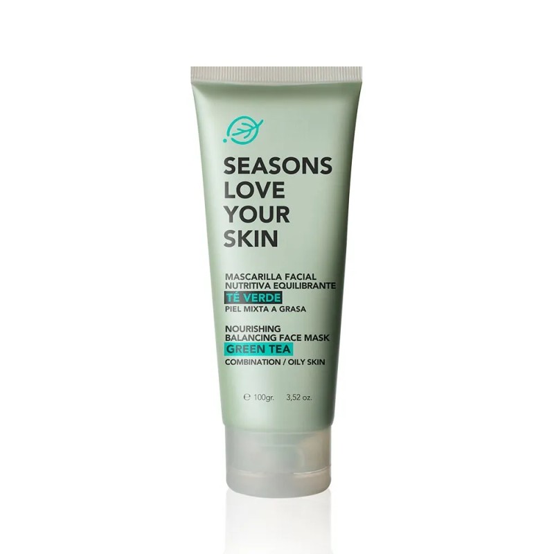 Mascarilla Facial Nutritiva Equilibrante Verde
