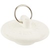 Plumb Pak PP22003 Drain Stopper, Fits Size 1-1-3/8 in, Rubber,