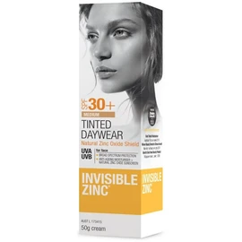 Invisible Zinc Buy Invisible Zinc Sunscreen Tinted Facial Cream Medium SPF30+ 50g Online