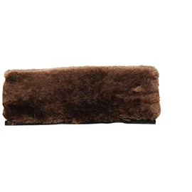 ENGEL GERMANY Sheepskin Nose Band Cover lambskin colour brown (Nase)
