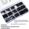 Set Screws Assortment Kit, 400 Pcs M3/M4/M5/M6/M8 Allen Head Hex