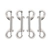 Qaziuy 4Pack Double Ended Bolt Snaps Hook,Stainless Steel Double Ended