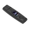 Black Portable Breathalyzer Professional Noncontact High Accuracy Alcohol Tester Rechargeable