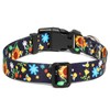 Mercano Adjustable Dog Collar - Special Design Patterns, Soft Nylon
