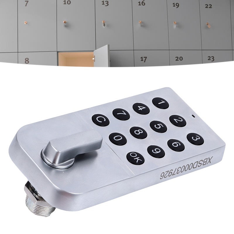 Electronic Cabinet Lock High Safety Password Entry Digital Touch Keypad