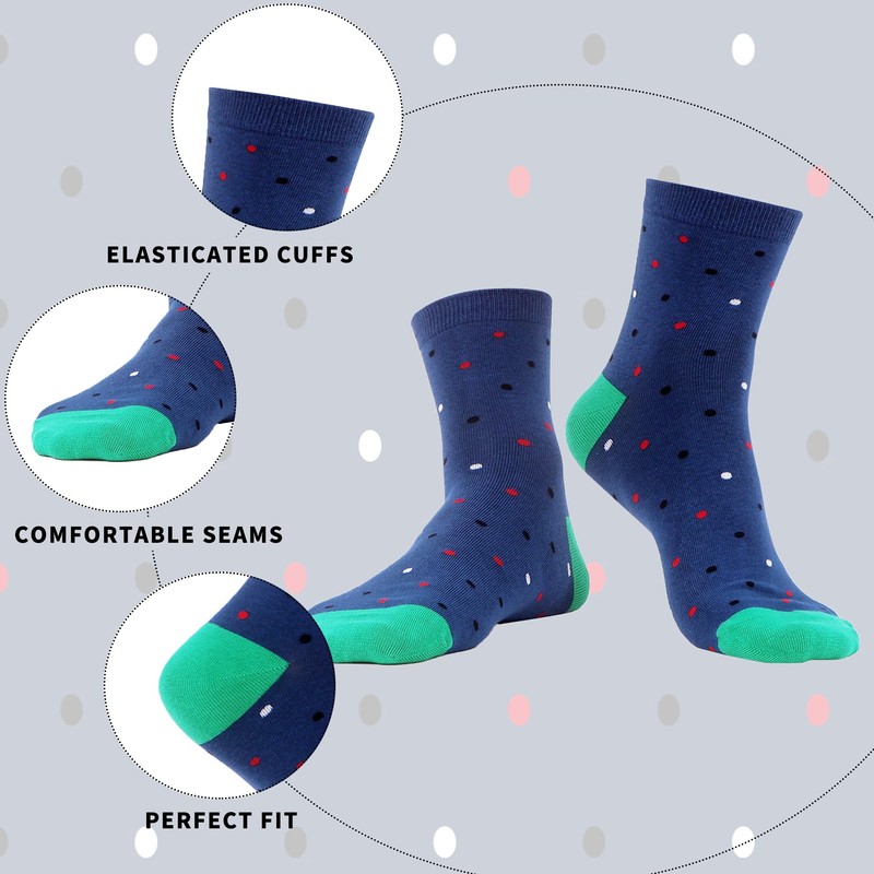 WeciBor Men's Patterned Quarter Socks, 12 Pack Grey Geometric Animal,