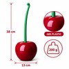 2 Pack Cherry Shaped Toilet Brush and Holder Sets, Novelty