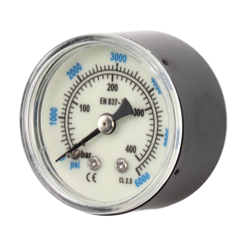 6000 Psi CO2 Pressure Gauge 1/8npt Thread Air Pressure Gauge