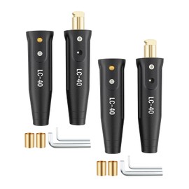 2 Pack LC-40 Welding Lead Quick Connector Fit for MIG/TIG/Stick Welders, 1/0 and 2/0 Welding Cable Connector, 350 Amp