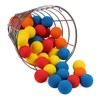 Intech 48 Multi-Color Foam Golf Balls with Metal Range Basket,