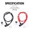 LIBIQ Chain Lock Dimple Key Type LQ011 for Bicycles (Keys,