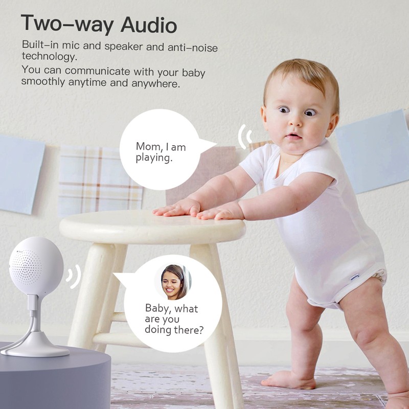 OWSOO Baby Monitor WiFi Camera 1080P FHD Home Security Camera