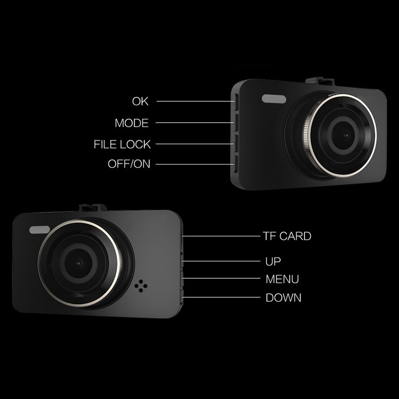 Driving Recorder Super HD 1080p Wide Vision Angle Dash Cam