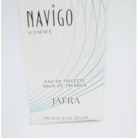 Jafra Navigo Homme White For Men Eau De Toilette 3.3 Fl Oz New & Sealed ~ #19