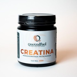 Creatina premium Quetzalfuel | 300g | 60 servicios