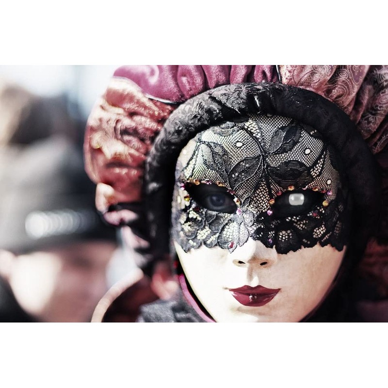 KarnevalsTeufel Fun Lens "Blind" Single Lens Contact Lens