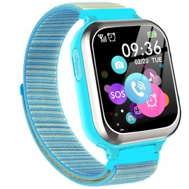 kaacly Smart Watch for Kids, Smart Watch Boys Girls with Phone Call SOS Alarm Camera Music Kids Smart Watch for Birthday