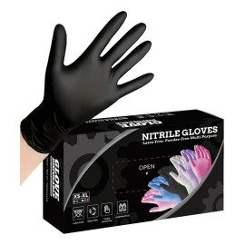 Y. Guantes De Nitrilo Látex Desechables Grado Alimentario