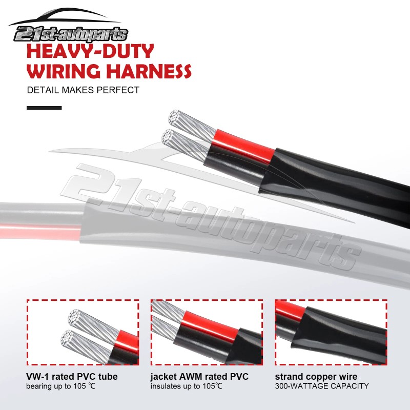 21ST Roof 50" Combo Cruved LED Light Bar Wire Switch