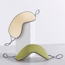 EAS deep sleeping double-sided sleeping eye patch 2p yellow green blindfold