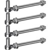 Insaga M16x 10'' J-Bolt Gate Hinge, 304 Stainless Steel J-Bolt
