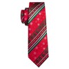 Barry.Wang Red and Green Christmas Ties Set Man Festival Snowflake