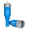 ZNXIMER Diamond Hole Saw Drill Bits - 2pcs 3/4" Diamond