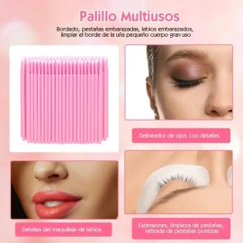 200 Microbrush100 Parches Hidrogel100 Cepillos100 Anillo                                                                                              