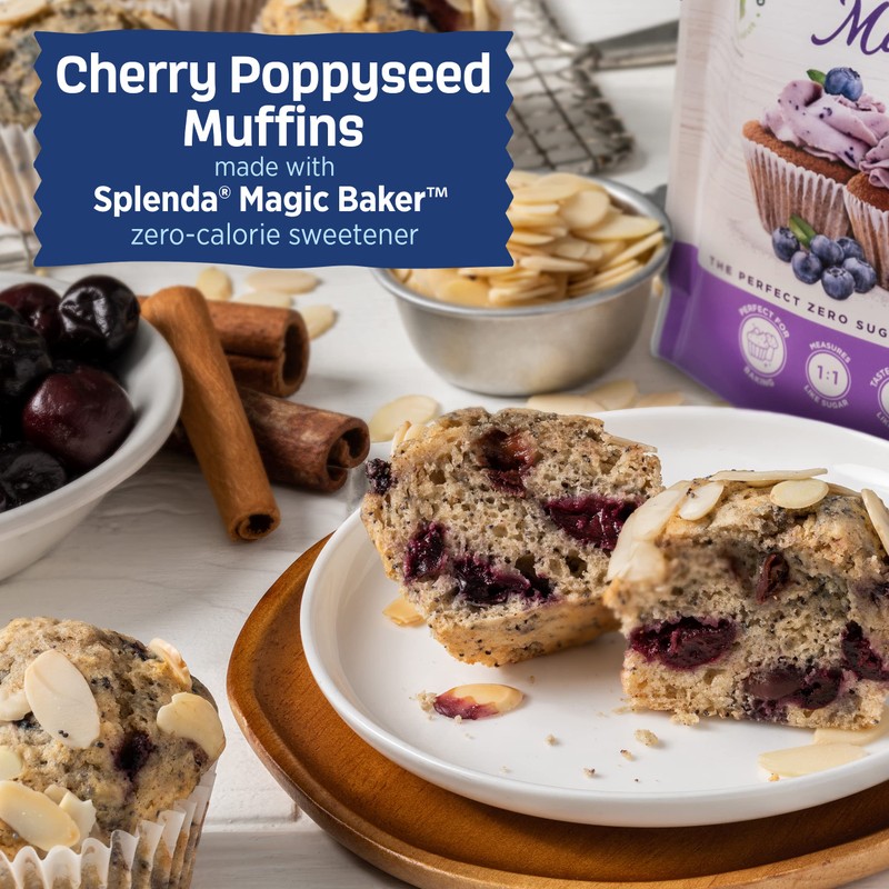 SPLENDA Magic Baker Zero Calorie Plant Based Granulated Baking Blend