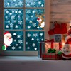 10 Sheets Christmas Snowflake Window Cling Stickers - 300PCS Xmas
