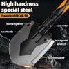 HSWGHWX 28" Tactical Folding Shovel Military Multi-Tool - Entrenching Tool