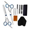 BIUDECO 10pcs Hair Scissor for Hairdressing and Grooming Durable Blue