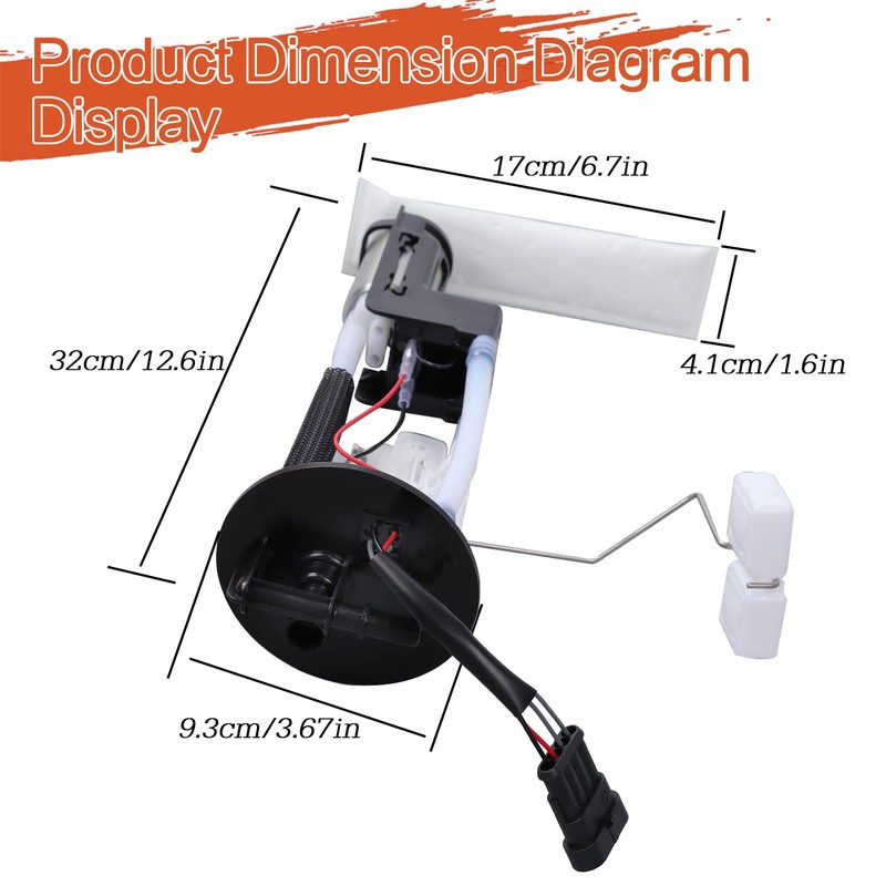 labwork Fuel Pump Assembly Replacement for Polaris Ranger Crew XP