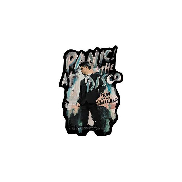 C&D Visionary Panic at The Disco City Diecut Sticker, Multi