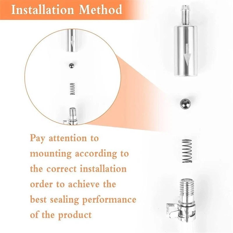 Universal Clutch Brake Bleeder Hose One Way Valve Tube Bleeding