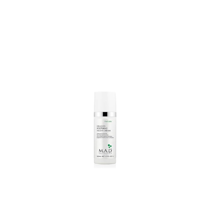 M.A.D Crema Facial Humectante y Calmante de Noche 50G