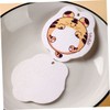 OHPHCALL 8pcs Wood Dish Scrub Sponge Adorable Cellulose Sponge for