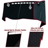 Dash Mat Cover Custom Interior Center Console Compatible with Chrysler