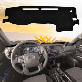 Unbranded For 2016-2023 Toyota Tacoma Dashboard Mat Anti Slip Dash Sun Cover Carpet Pad