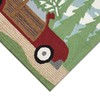 Liora Manne Front Porch Woody Wonderland Pine Indoor/Outdoor Rug, 20"