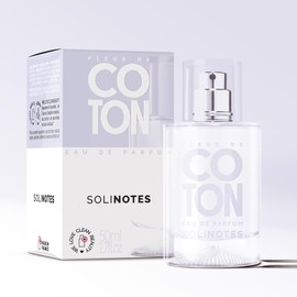 Solinotes Cotton Flower Perfume for Women & Men, 1.7 Fl Oz/ 50 ML Eau De Parfum, Delicate Floral and Soothing Scent with Premium Ingredients - Clean Perfume, Cruelty Free, Vegan, Made in France