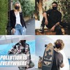 PAGE ONE Reusable Cloth Face Masks Washable Adjustable Breathable Cotton