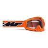 100% FMF POWERBOMB Goggle Rocket Orange - Clear Lens