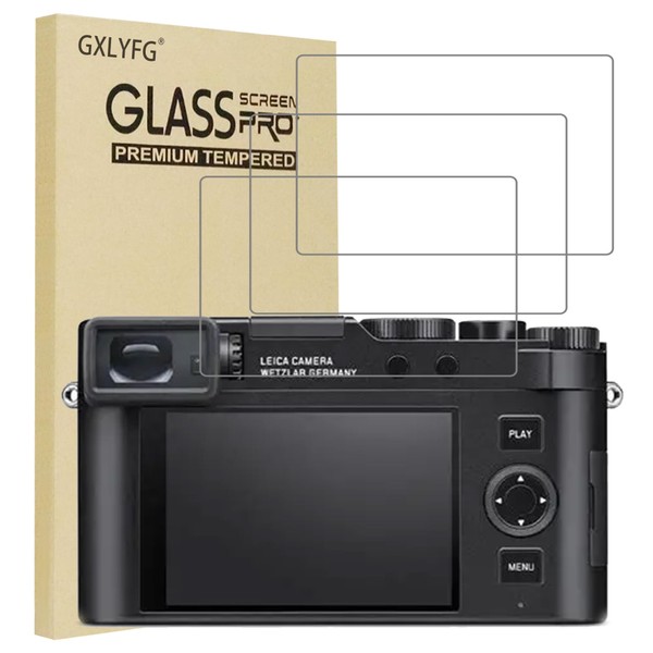 GXLYFG 3 Pack Tempered Glass Screen Protectors Compatible with Leica