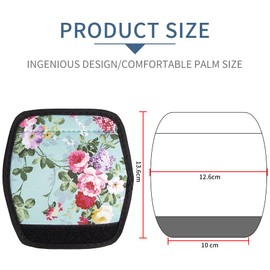 3 Pcs a Set, Comfort Neoprene Handle Wraps/Grip/Identifier for Travel Bag Luggage Suitcase Baby Carriage